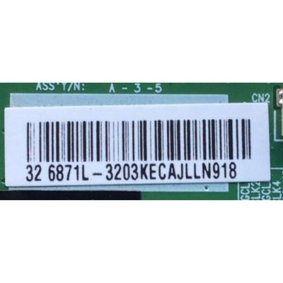 KIT DE TARJETAS PARA TV SONY / MAIN XFCB05K036 / 715G7203-M01-001-004T / BPFF7TKA1 / 3190296 / FUENTE PLTVFL261XAE8 / 715G7094-P01-W02-0H2H / T-CON 6871L-3203K / 6870C-0442B / 3203K / PANEL TPT315B5-DXJSFE REV:SE1N / MODELO KDL-32R300C / KDL32R300C - Imagen 6